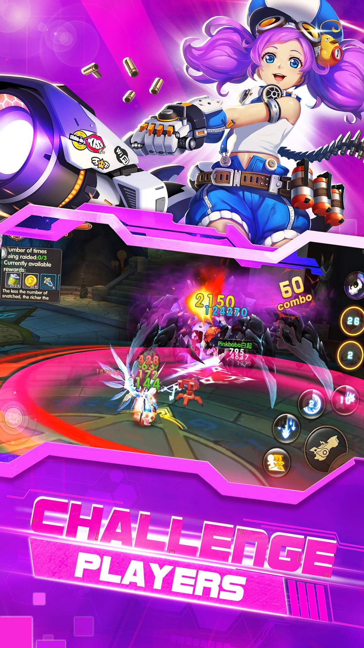 Wings of Glory: 3D MMOPRG & Trade weapons freely