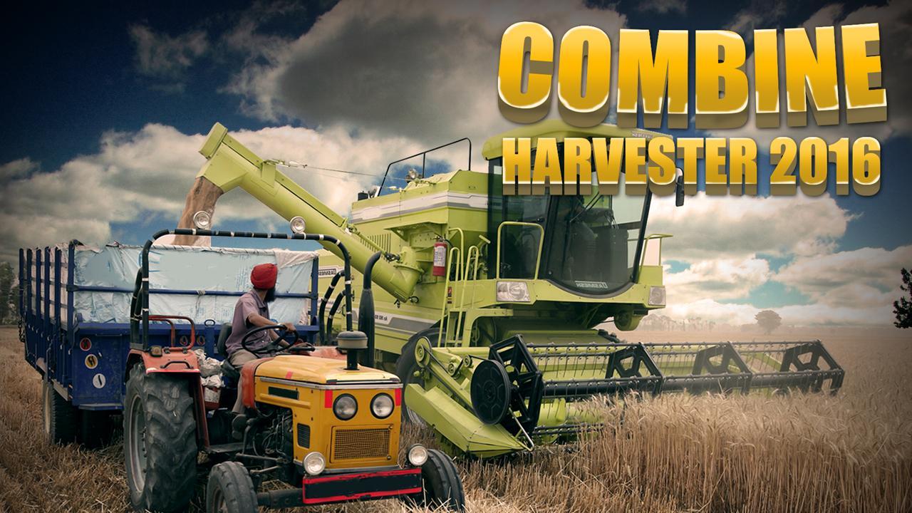 Combine Harvester 2016