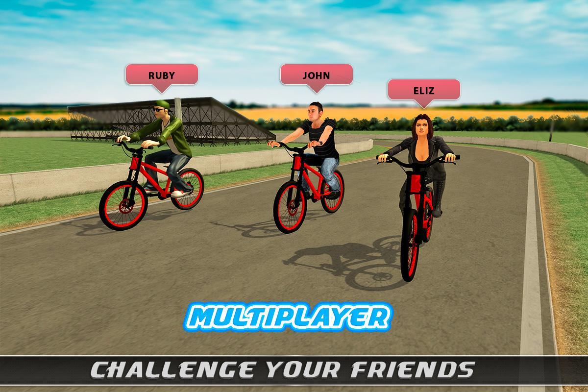 BMX Bicycle Racing Multiplayer