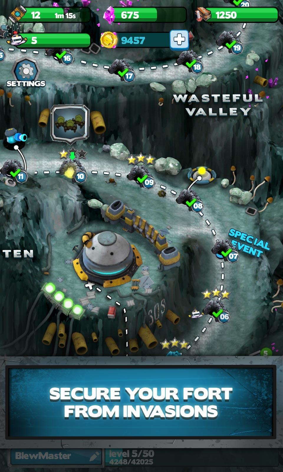 Blew TD: Free Tower Defense strategy game