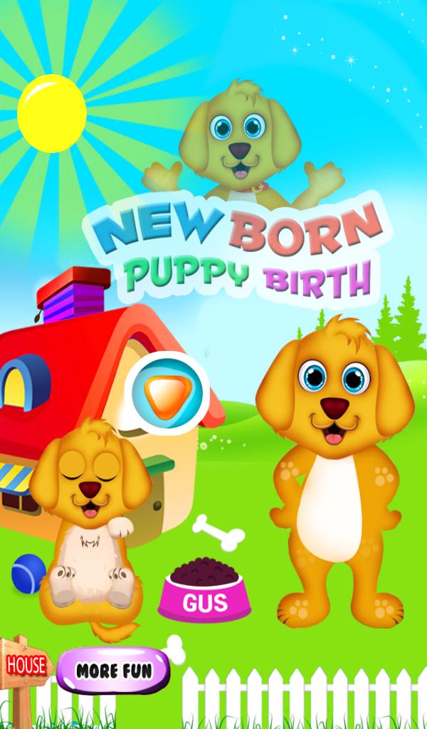 Little New Born Puppy