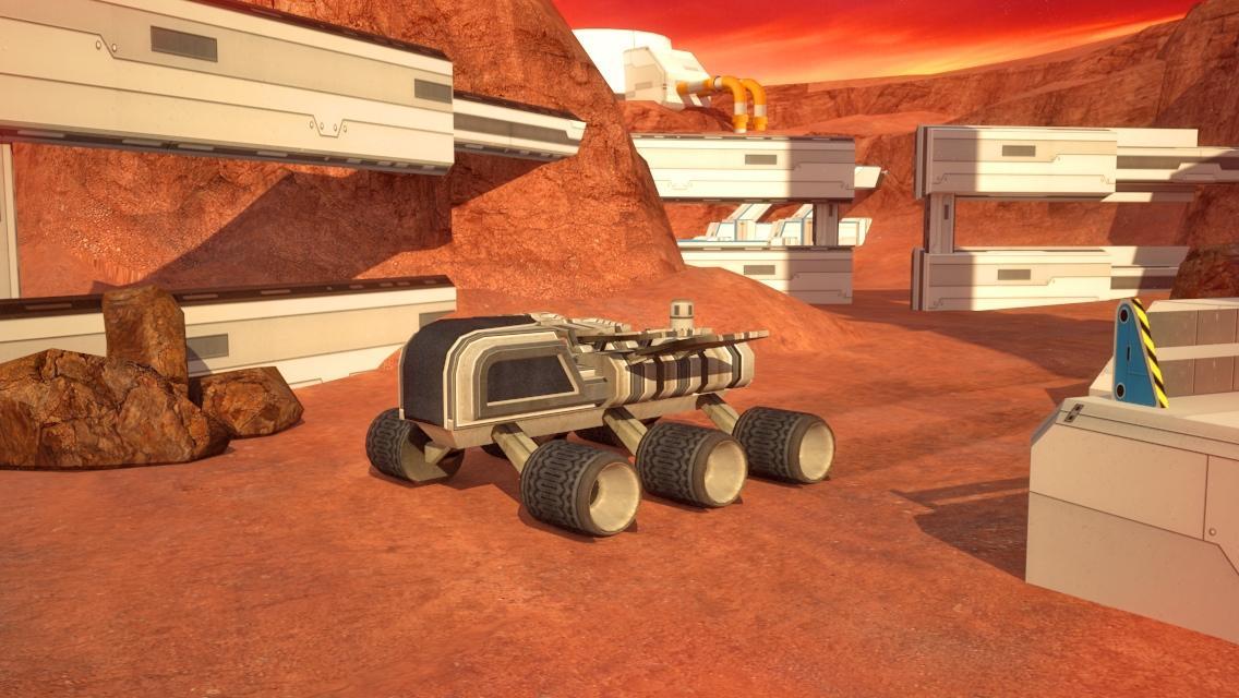 Mars Space Parking Simulator