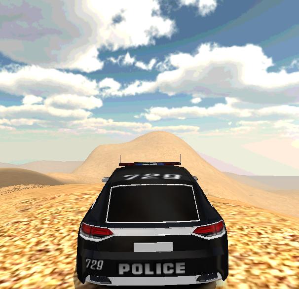 Arabic City Police Car 3D