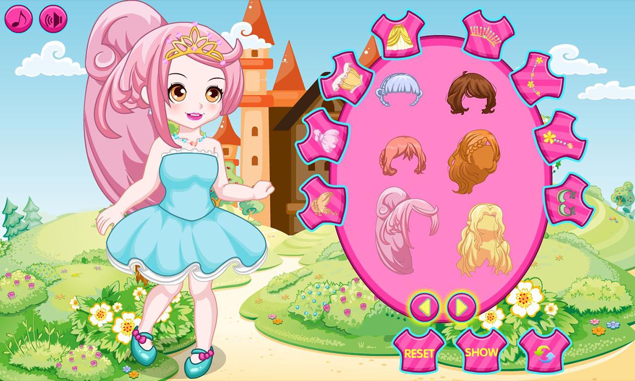 Princess dress up salon
