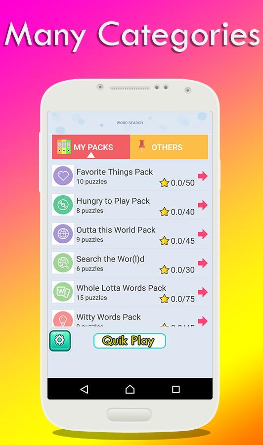 Word Search Puzzles games