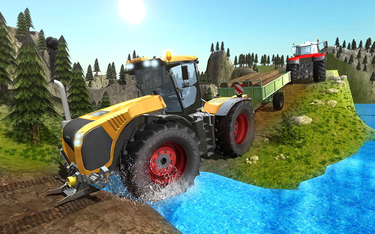 Tractor Driver Transporter 3D
