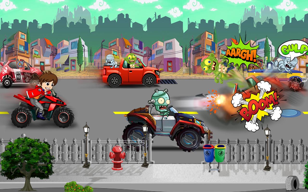 Road Yokai Battle Zombies