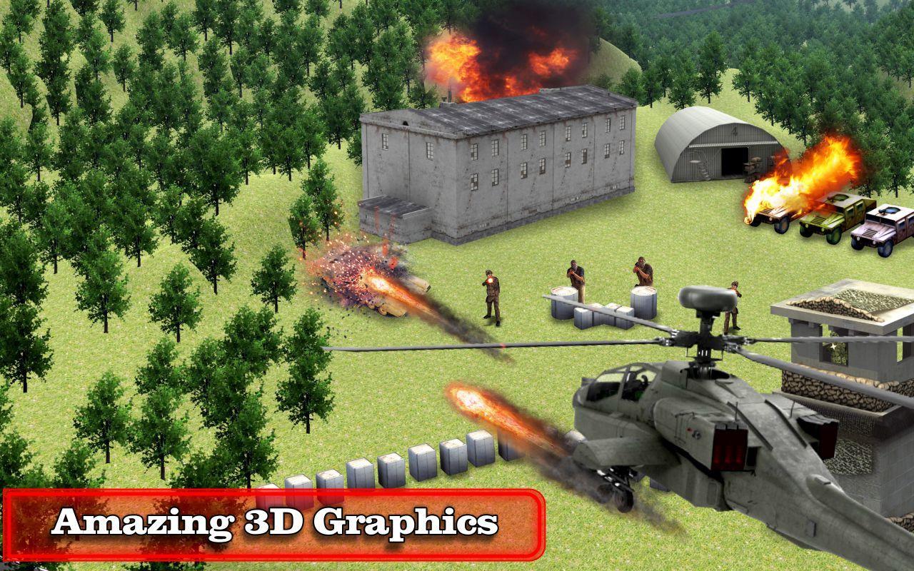 Gunship Air Strike - Heli Surgical Strike