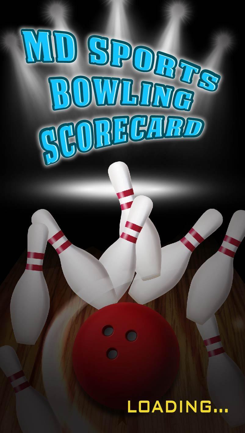 MD Sports Bowling Scorecard