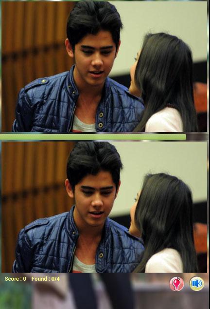 Aliando Prilly Behind Scene