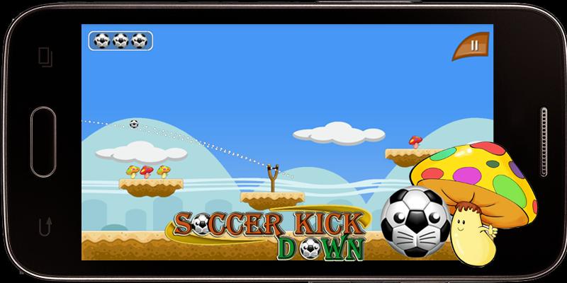 Soccer Kick - Knock Down