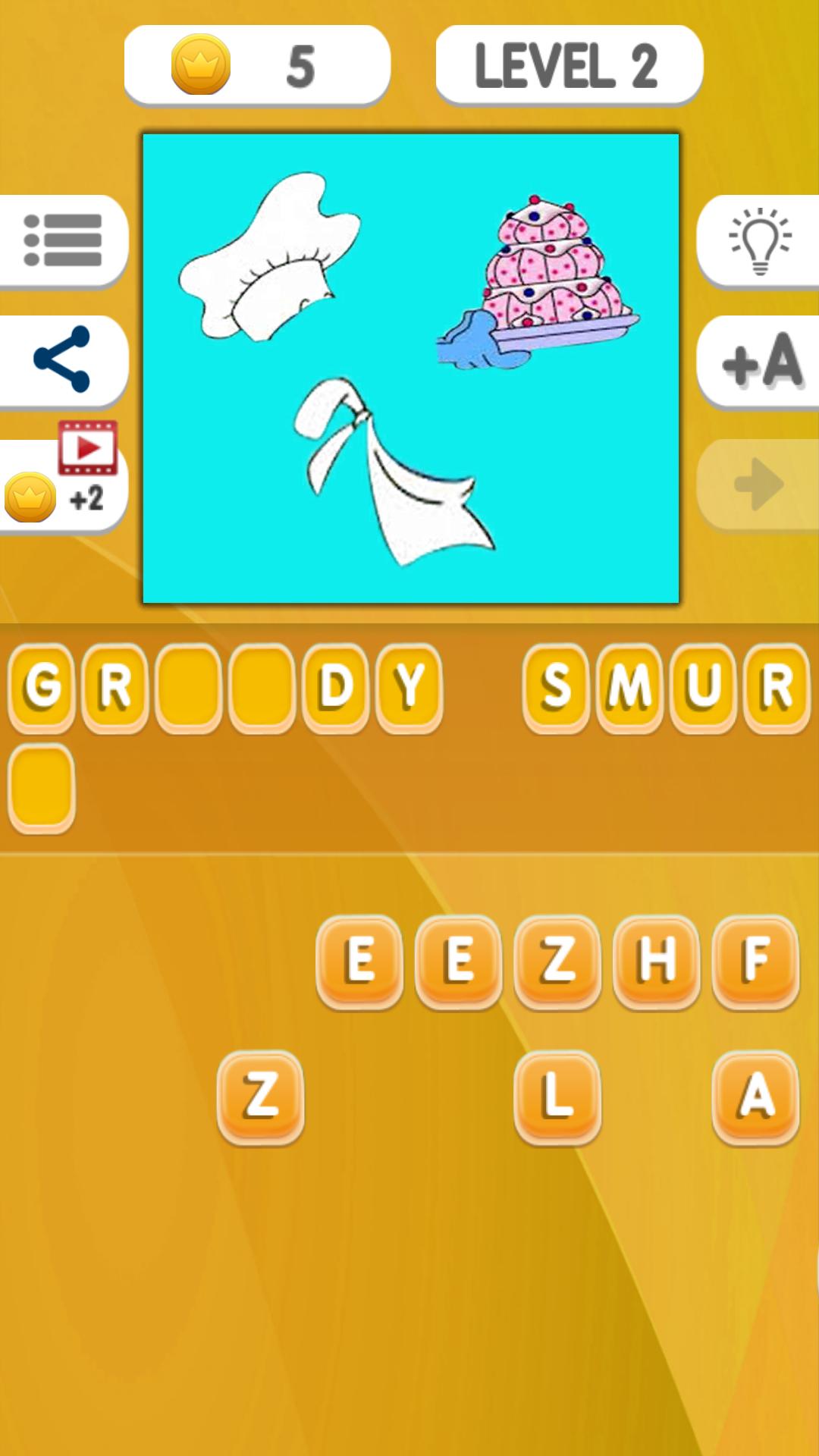 Quiz Pics for Smurf Characters