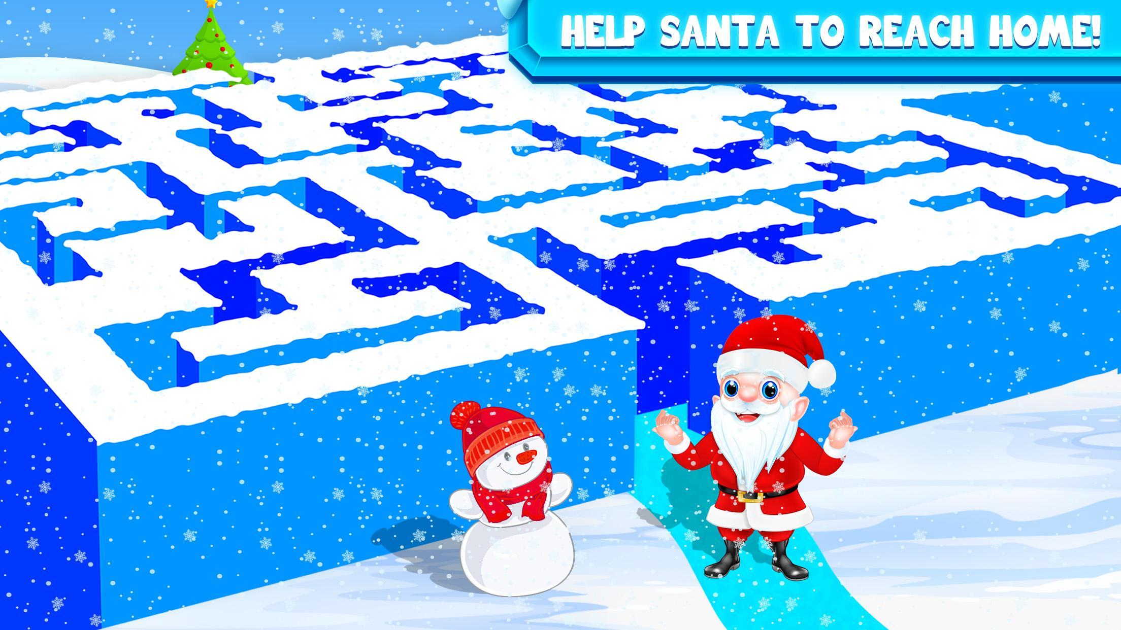 Kids Maze : Educational Puzzle Christmas Fun