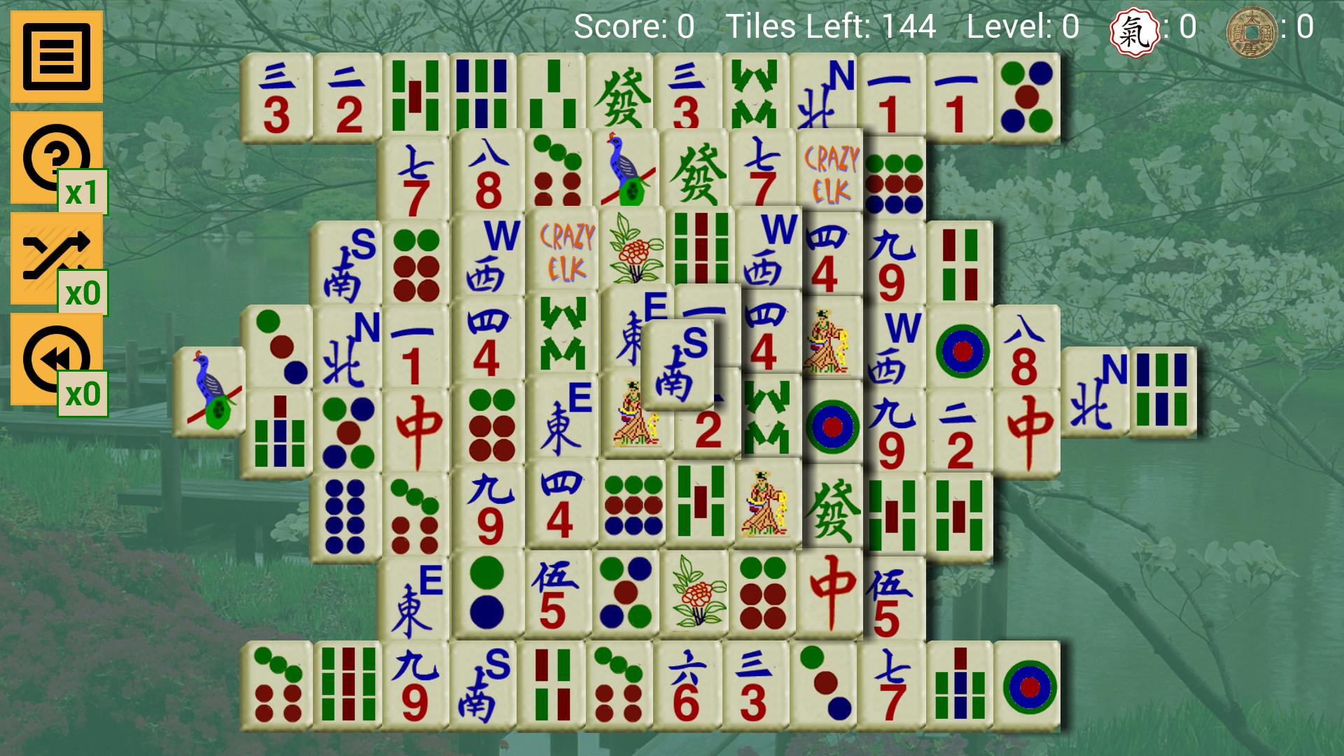 Mahjong Solitaire Crazy Elk