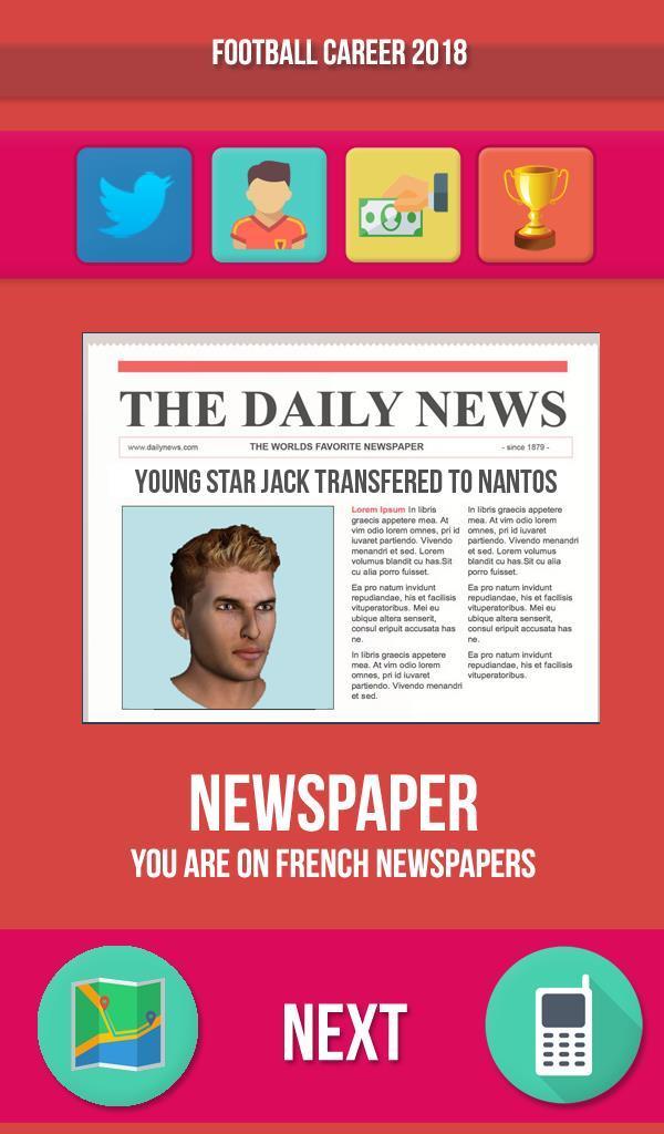 Football Career 2018