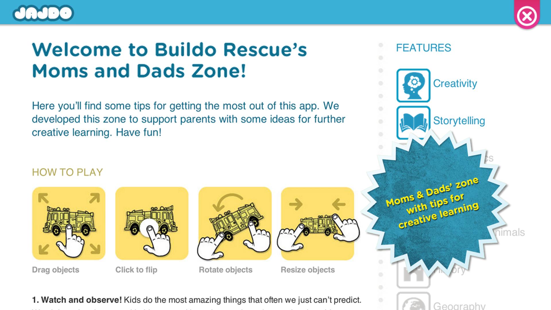 Buildo Rescue Sticker Book