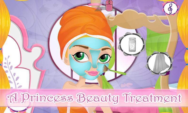 Rapunzel Princess Makeover Spa