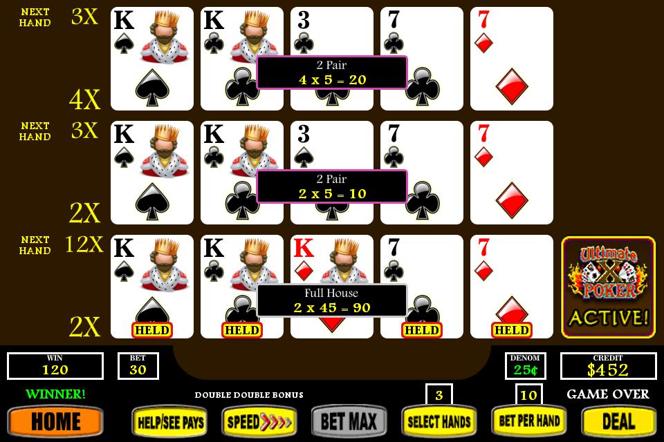 Ultimate X Video Poker - FREE