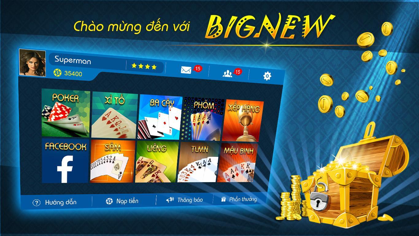 Bignew, Game Danh bai 2017