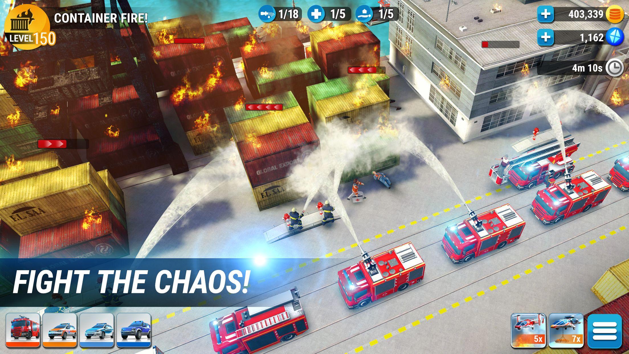 EMERGENCY HQ: firefighter game