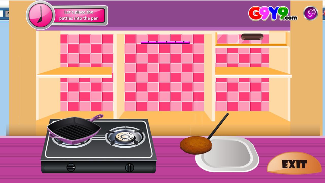 burger cooking academy