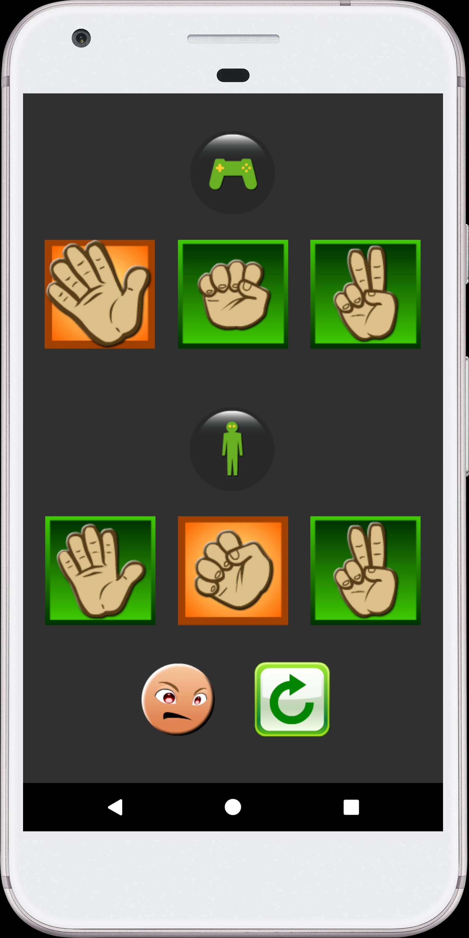 Rock-Paper-Scissors Simulator - Hand R.P.S.