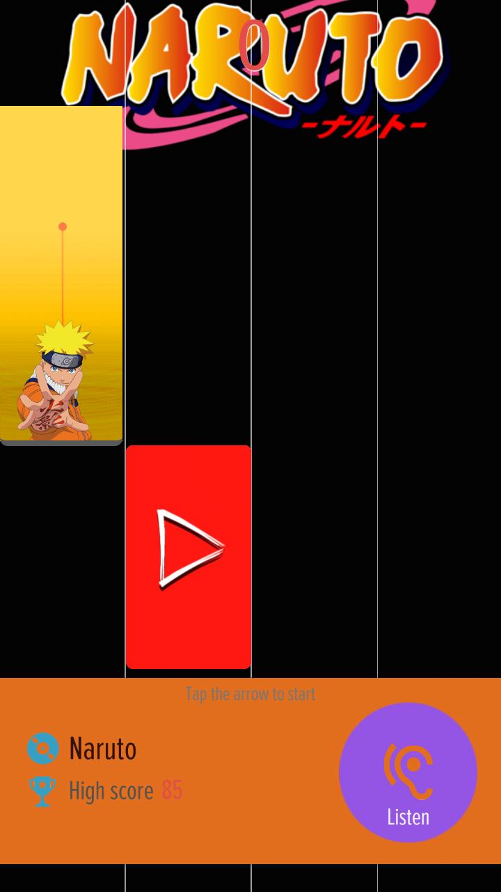 Piano Tiles Of Naruto / Naruto Shippuuden Game