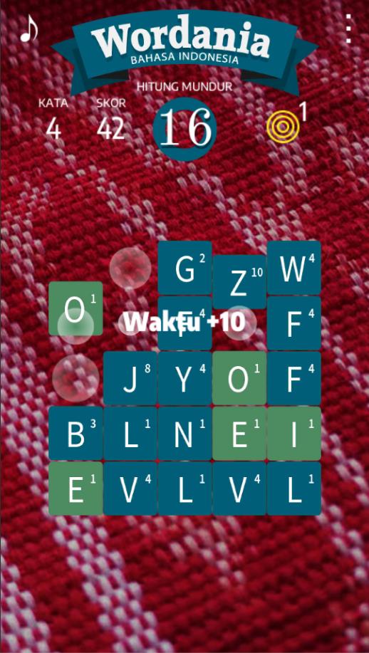 Wordania : Membuat Kata Dari Huruf Acak