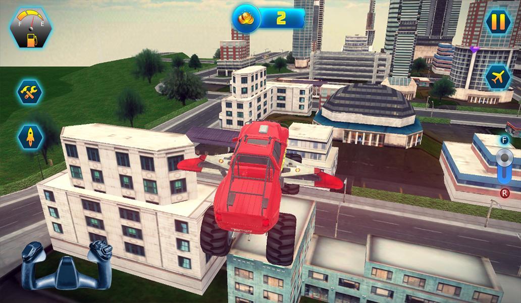 Sports Flying Car 3d Games
