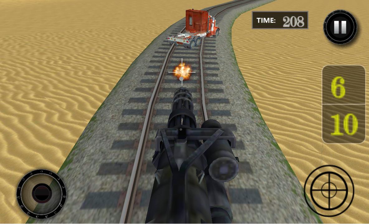 Gunship Bullet Train