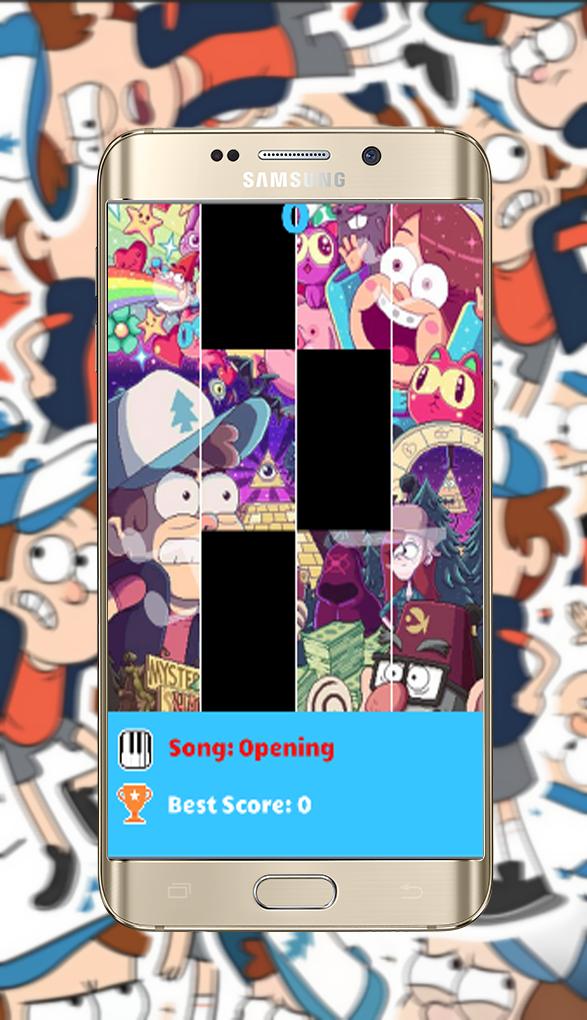 GravityFalls Piano Tiles