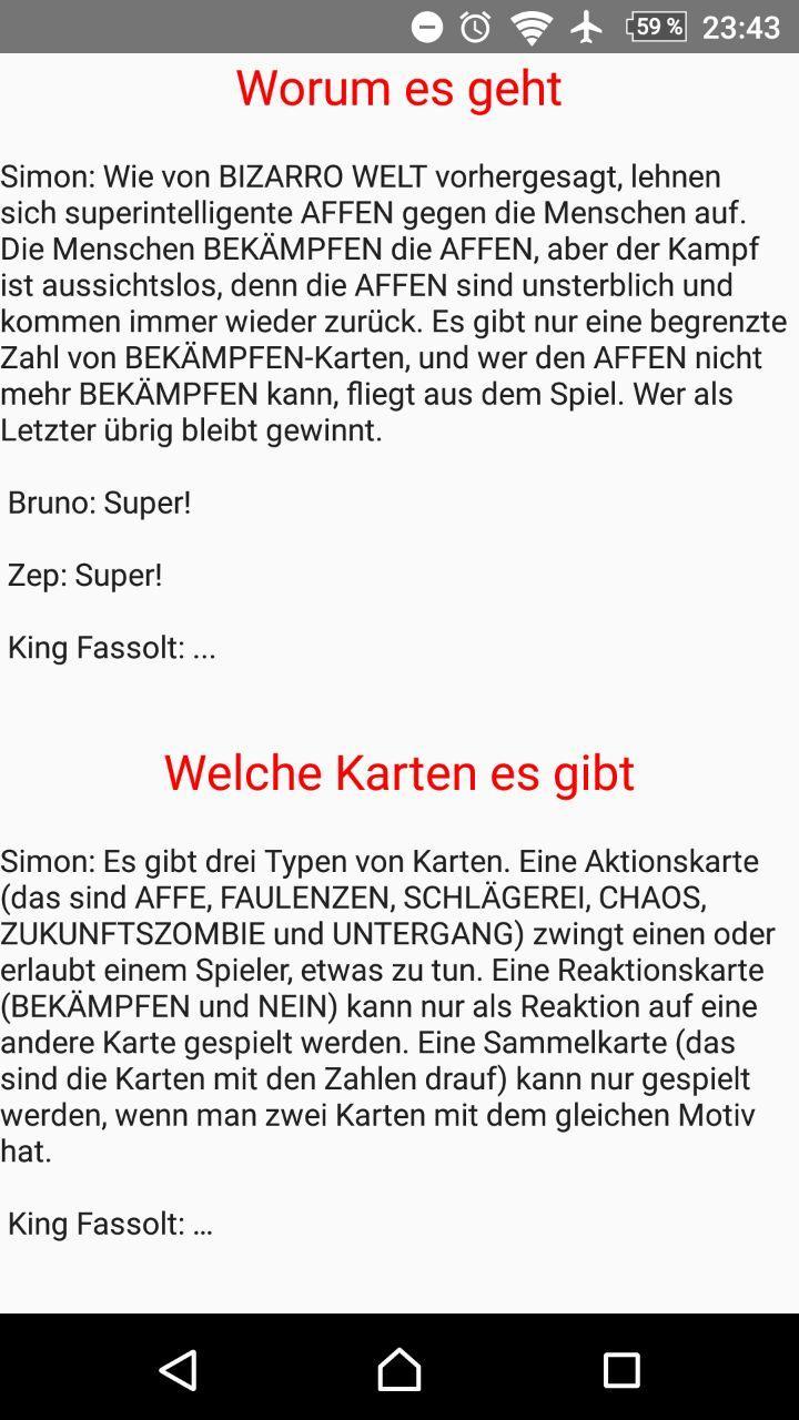 Bizarro Welt Achtung Achtung