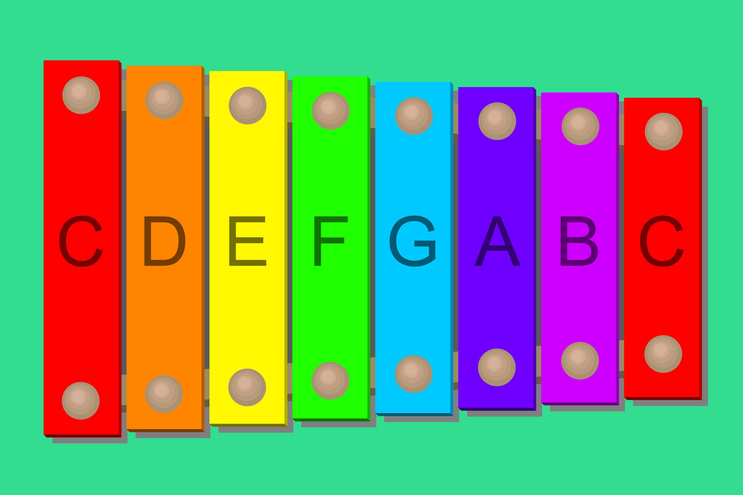 Simple Xylophone for kids