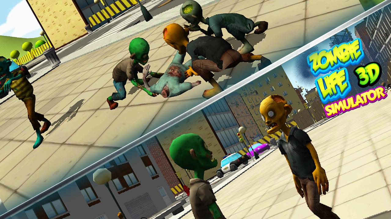 Zombie Life Simulator 3d - zombie strategy games