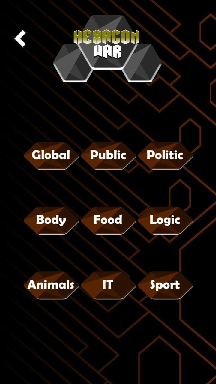 Hexagon War : Quiz