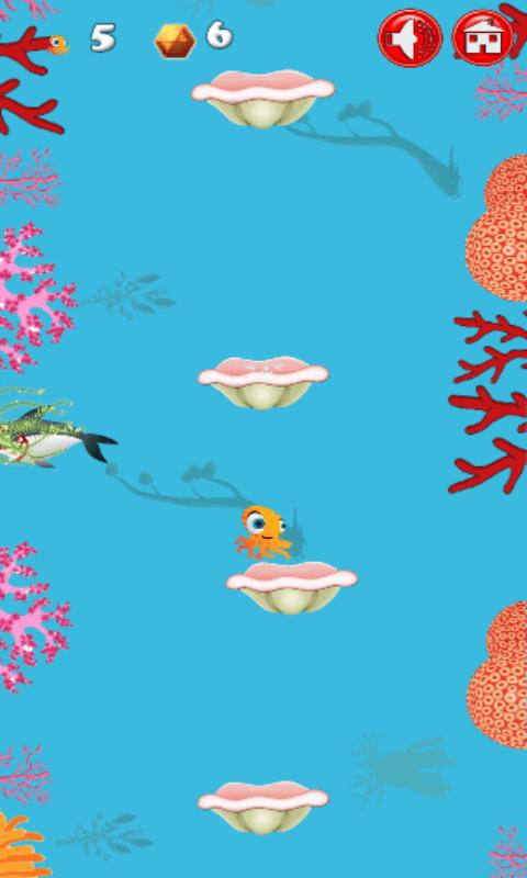 Shark and Octopus