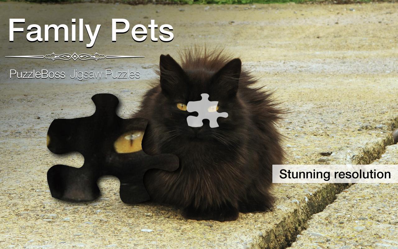 Jigsaw Puzzles: Family Pet